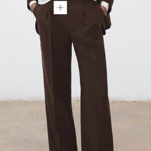 Mango Pants Brown